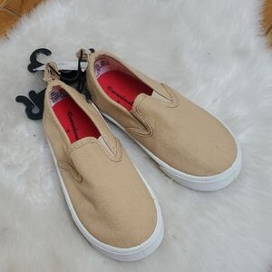 NWT Garanimals Casual Tan Slip-On Boys Kids Shoes Size 9